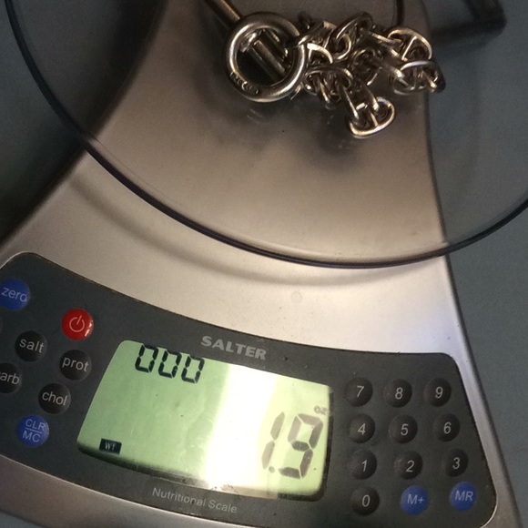 Sterling silver chain anchor bracelet - Picture 5 of 9